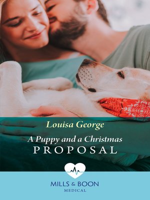 cover image of A Puppy and a Christmas Proposal